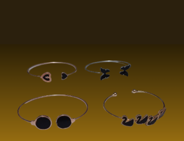 Beautiful stainless steel bracelet for girls