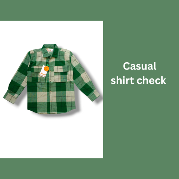 Boys Casual shirt check Size 6-7 years to 13-14 y