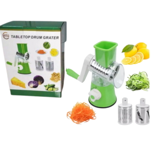 3 in 1 table top drum grater multifunctional vegetables stainless steel cutter