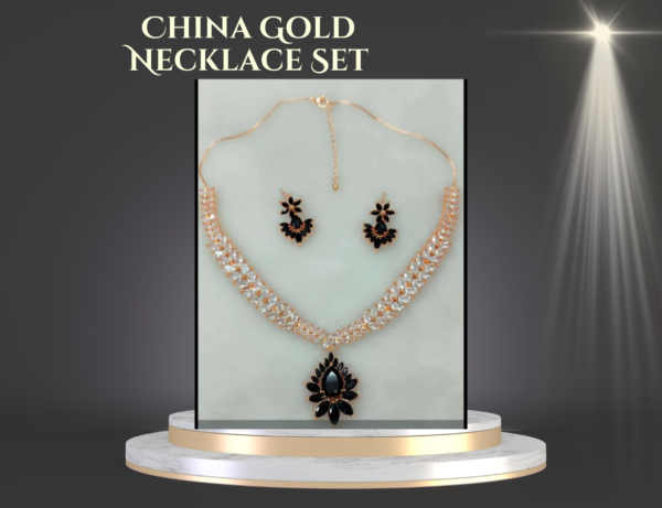 China Gold Necklace Set High-Quality Materials