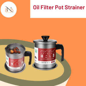 Oil Filter Pot Strainer Oil Storage Pot Stainless Steel Grease Strainer