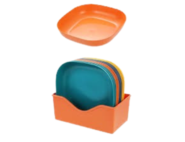 10-Piece Creative Plate Set Korean Dining Plate Multi Function Dish - Image 4