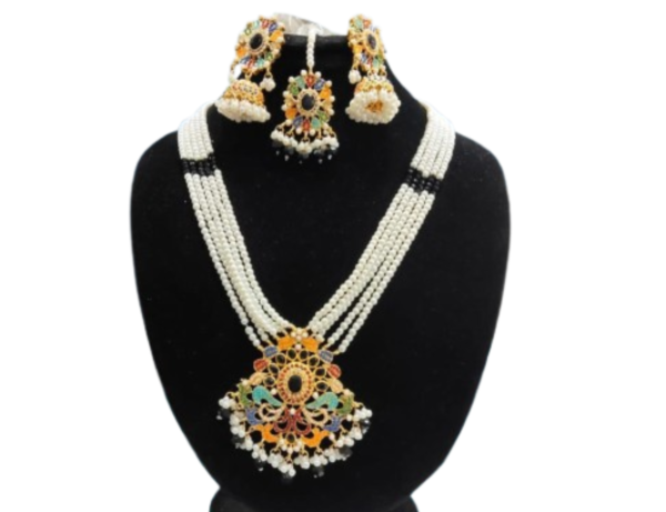Mala Necklace Set Wedding Jewelry Set High Quality Jewelry - Image 8