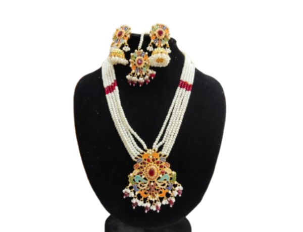 Mala Necklace Set Wedding Jewelry Set High Quality Jewelry - Image 5
