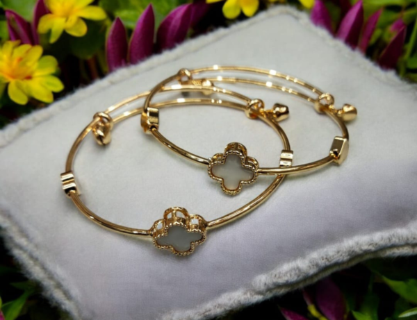 Gold Plated Bracelet Adjustable Bracelet - Image 4