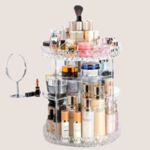 3D Rotating Makeup Organizer